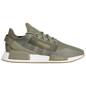 Rare Adidas NMD R1.v2 in Legend Green/Gold Metallic/Gum size 9.5